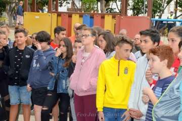 Telde conmemora el Día Mundial contra la Esclavitud Infantil (Foto TA y Francisco J. Santana)